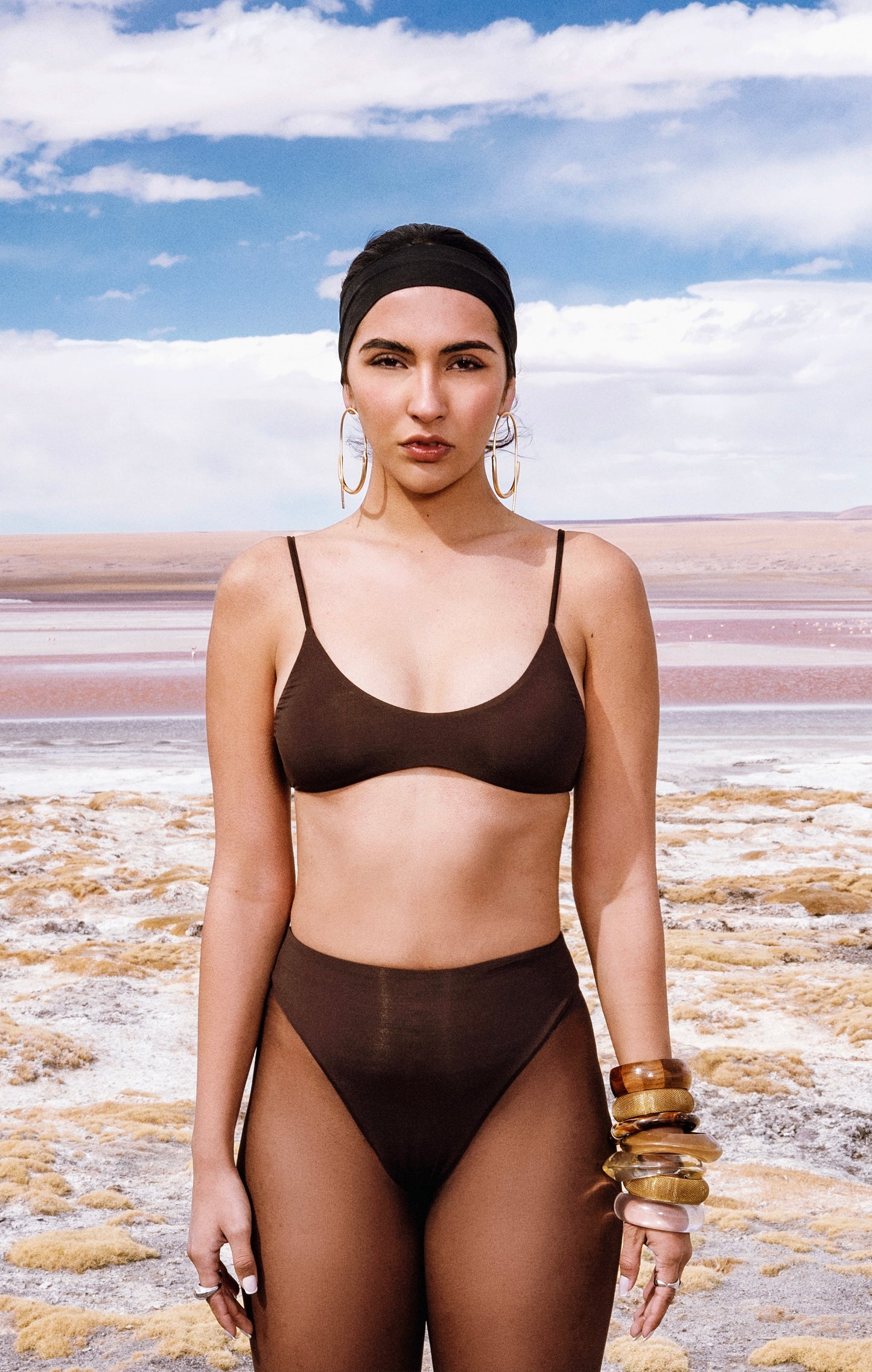 Hot pant mima marrom